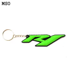 Новое поступление, аксессуары для мотоциклов, брелок для ключей, мотоциклетный брелок, гоночные части, зеленый цвет, для мотокросса, для yamaha R1