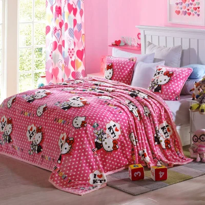 2 размера, большое одеяло для кровати, одеяло с мультяшным медведем, многофункциональное мягкое Флисовое одеяло с принтом, костюм, 1,8 м или 2 м кровать - Цвет: Color 3