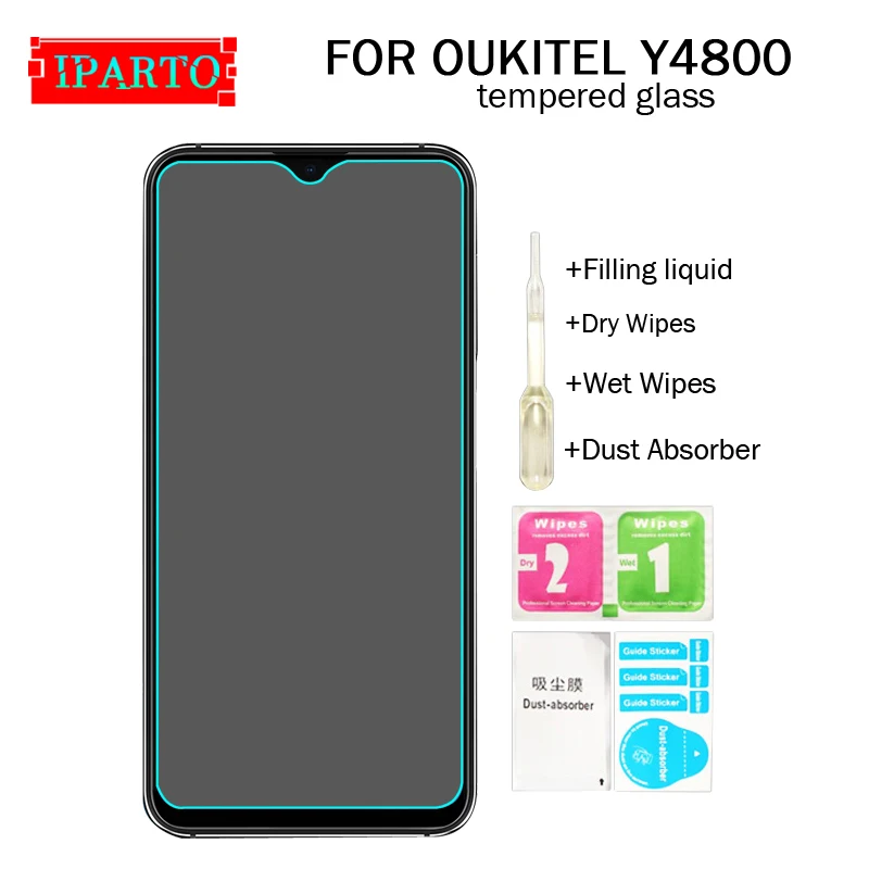 OUKITEL Y4800 закаленное стекло 100% хорошее качество премиум 9H защитная пленка