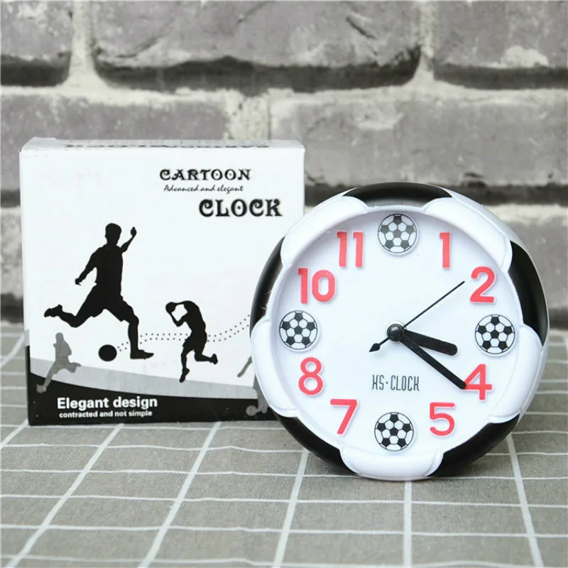 The New Best Selling Classic Digital Pointer Clock Student Dormitory Bed World Cup Modern Cute Creative Football Alarm Clock The New Best Selling Classic Digital Pointer Clock Student Dormitory Bed World Cup Modern Cute Creative Football Alarm Clock