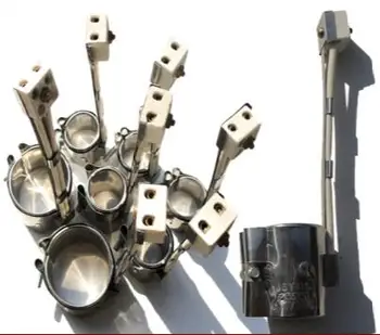 

65x50mm/65x55mm/65x60mm Ceramic Band Heater Stainless Steel 220V Power 300W/340W/370W for Packaging Printing