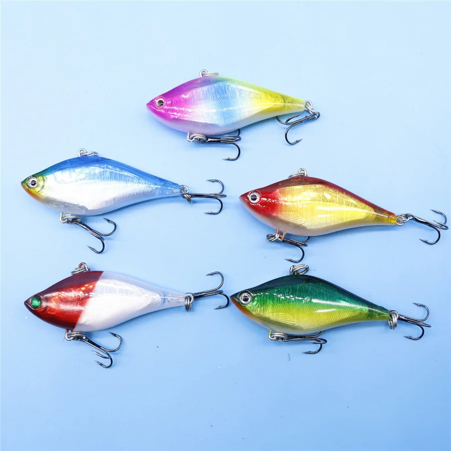  Vibration Swimming Bionic Bait 6.5mm/14g 3D Eyes Lifelike Fishing Lures Artificial Sea Fishing Hard