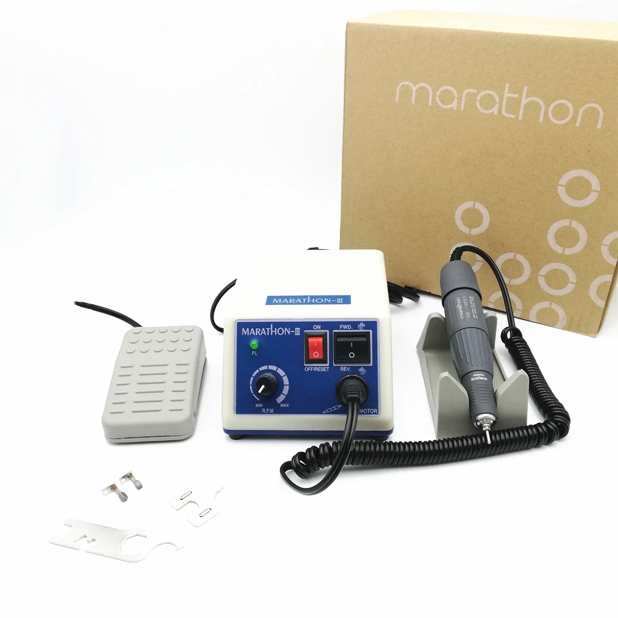 Мощный продвинутый микромотор MARATHON 3 SDE H37L1 35000 об./мин ручка шлифовальный