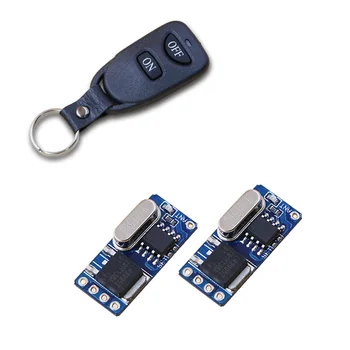 

DC 3.7V 4.2V 5V 6V 9V 12V Wireless Remote Control Switch Mini Size Max Load 1A No Voice Remote Cotrol Switch