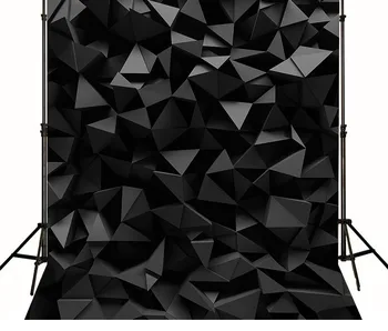 

Mysterious Black Diamond 3D Photography Backgrounds Vinyl cloth High quality Computer printed children backdrops
