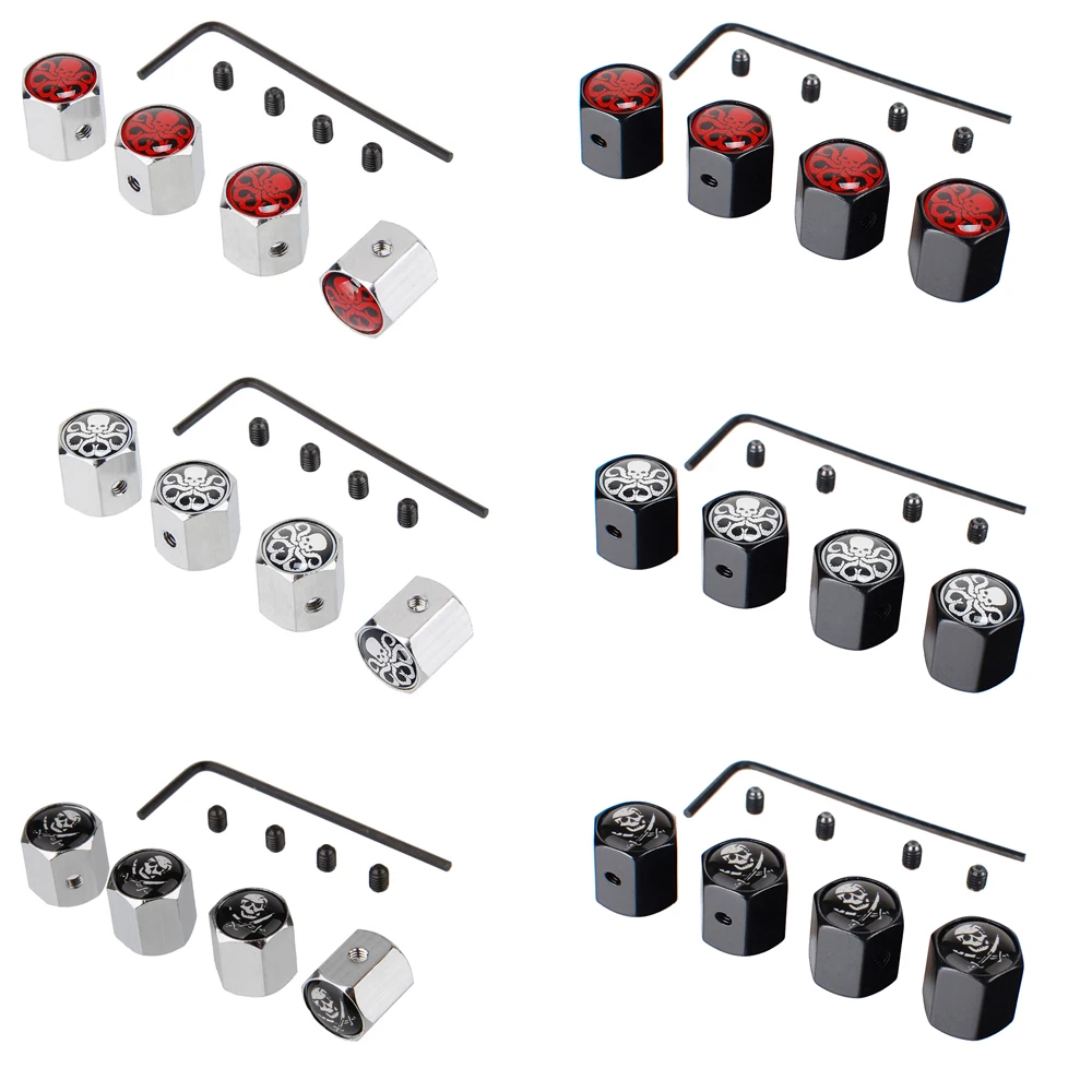 

Car Styling Valve Cover Tire Valve Stem Caps For Fiat Cadillac Toyota Mercedes Benz Chevrolet Jeep Mazda Jaguar Audi Quattro Q5