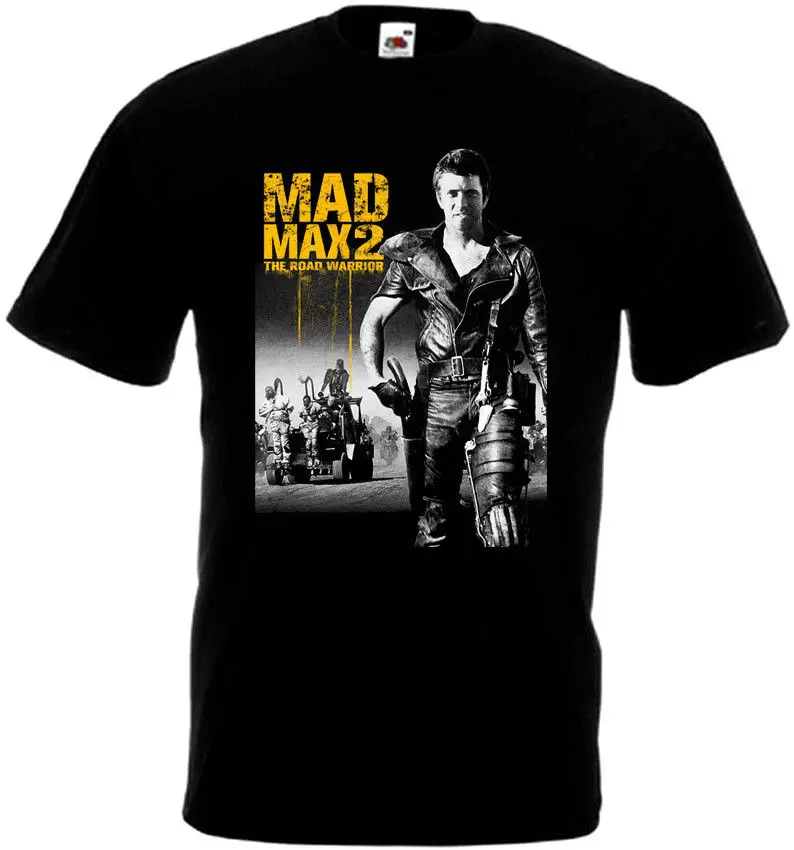 

Mad Max Ii The Road Warrior Movie Poster Men'S Funny T Shirt Harajuku Top Tshirts Gym King T-Shirt 100% Cotton