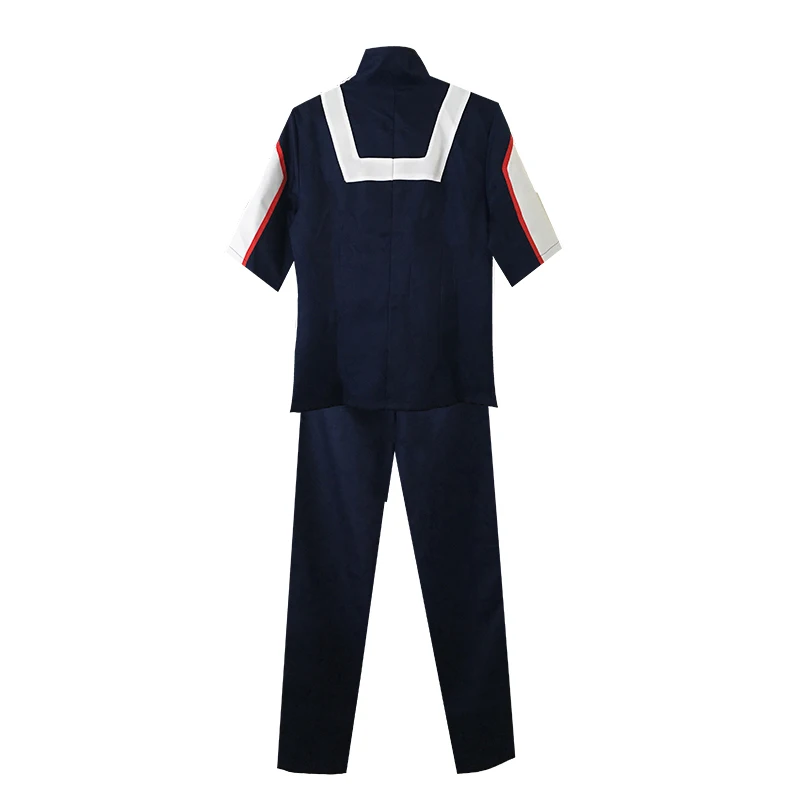 Anime Boku no Hero Bakugou Katsuki/Iida Tenya/Todoroki Shouto Cosplay Costume My Hero Academia Sportswear Tops+Pants