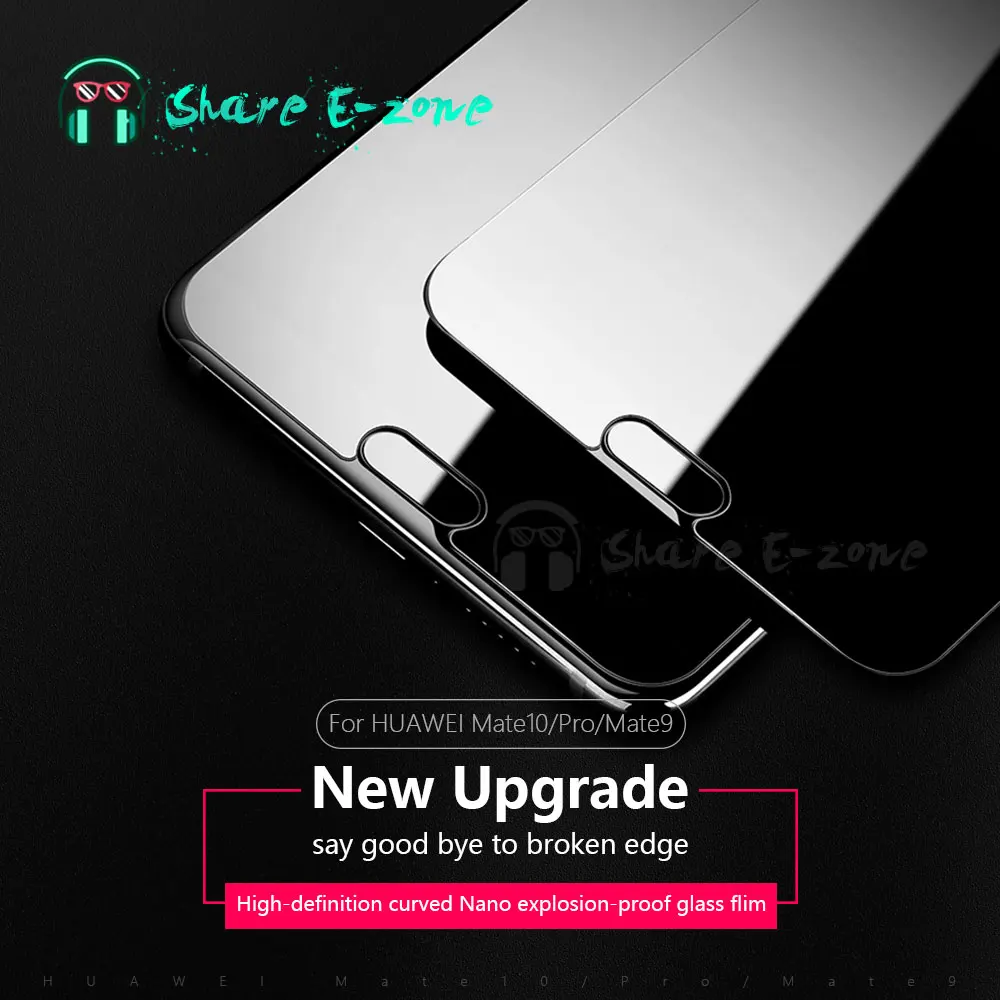 

Shareezone Full Cover Tempered Glass For Huawei Mate 10 9 Screen Protector For Huawei Mate 10 pro Anti Blue Light Flim Glass
