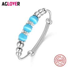 990 Стерлинговый серебряный браслет браслеты Женская мода Шарм 10 мм AAA кристалл браслет женские ювелирные изделия