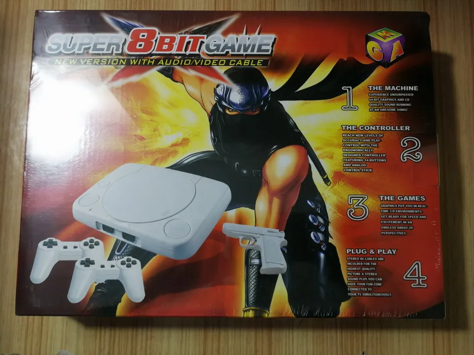 tv game super 8 bit game