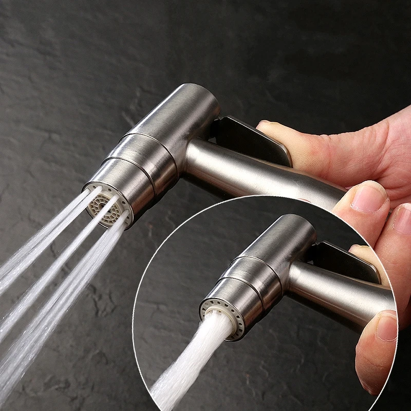 Two function Bidet Spray, Stainless Steel Diaper Sprayer Shattaf