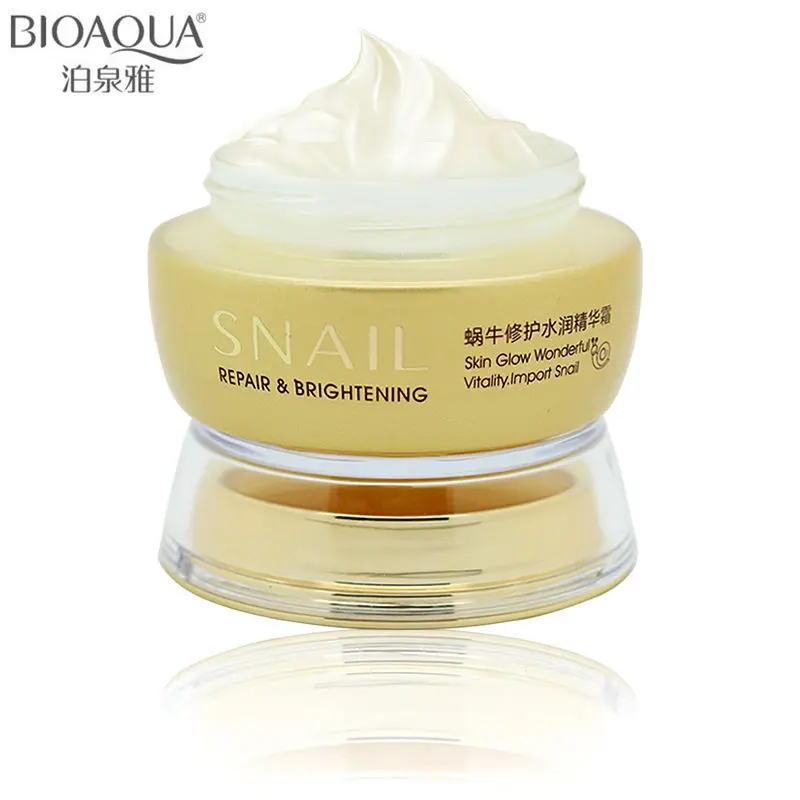 

50g BIOAQUA Professional Skin Care Snail Deep Moisturizing Face Cream Hydrating Anti Wrinkle Anti-Aging Whitening Day Cream