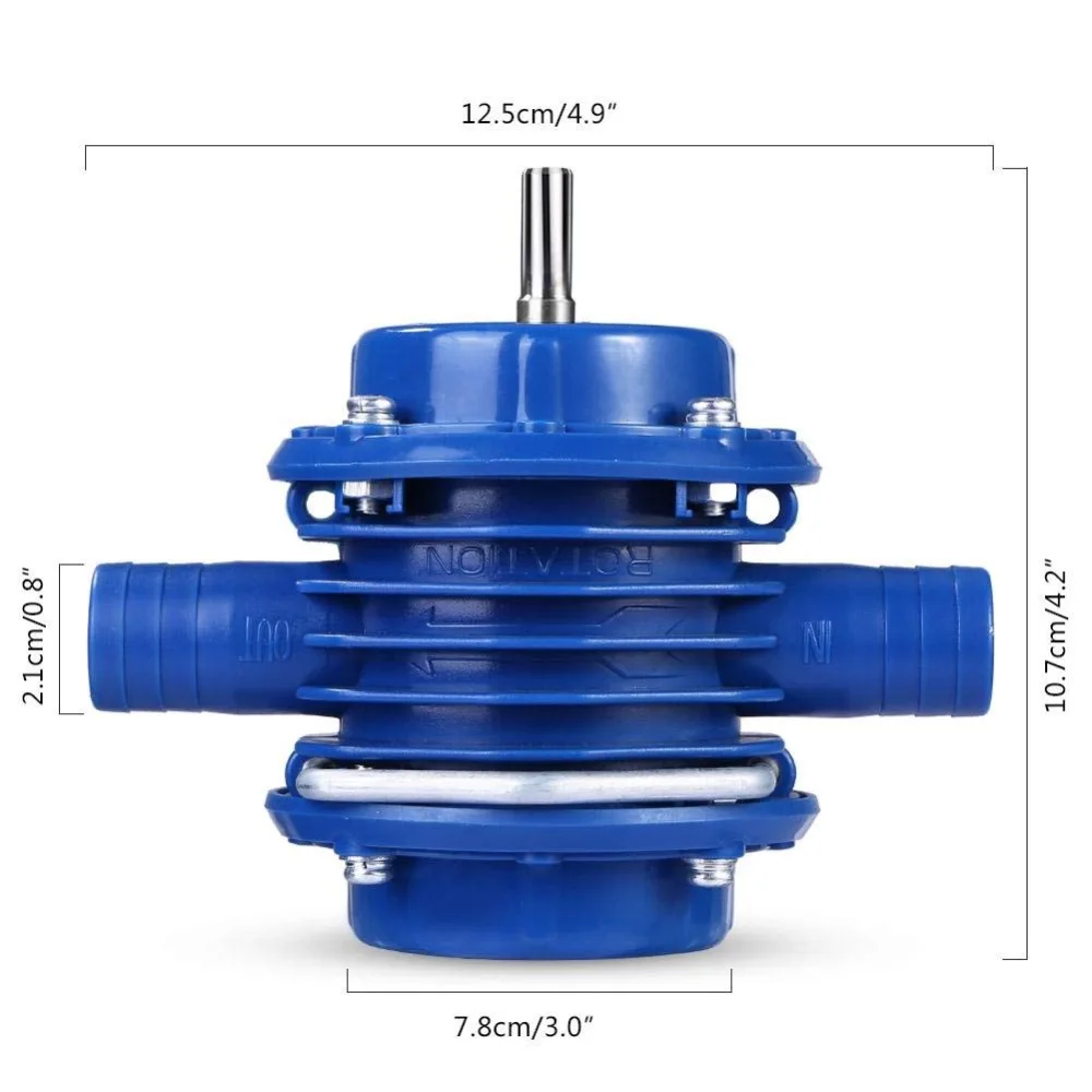 Matefield центробежный мини сверхмощный самовсасывающий ручной Электрический дрель водяной насос
