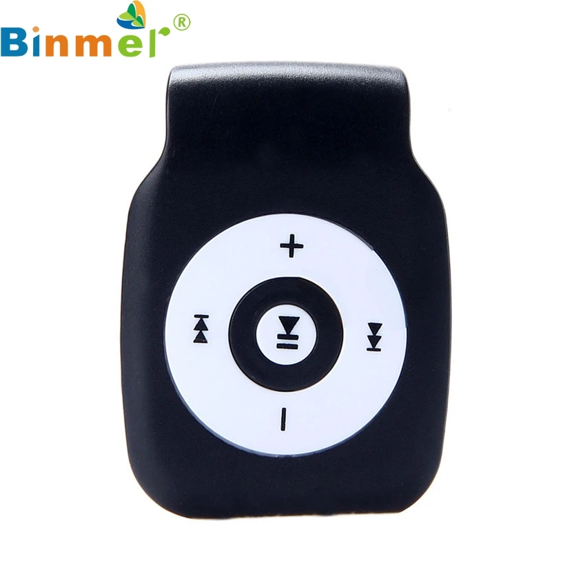 Binmer A18 Mecall мини металлический USB MP3 плеер с зажимом Поддержка Micro SD TF карта музыкальный медиа Мода MP3