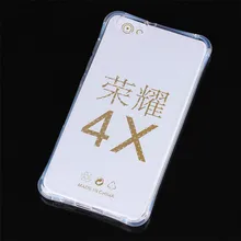 DHL 100 шт./лот противоударный ТПУ прозрачный чехол для Huawei Honor 5C 4x 4c 4A 5A/Honor 7 7i /Honor 6 plus/Honor 8 V8