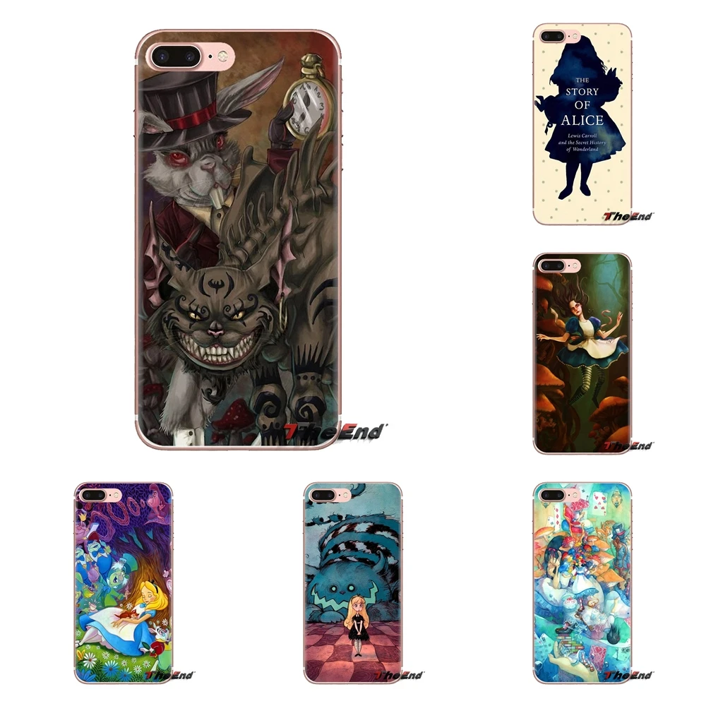 Alice in Wonderland Ariel Cinderella Phone Cases For Sony Xperia Z Z1 Z2 Z3 Z5 compact M2 M4 M5 C4 E3 T3 XA Huawei Mate 7 8 Y3II |
