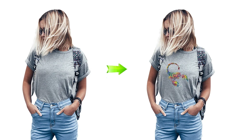 Iron On Patches D129-2