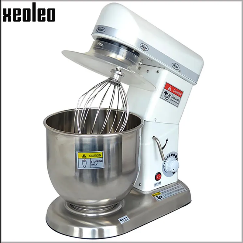 XEOLEO 10/7/5L Stainless steel Food mixer Commercial Stand mixer 500W