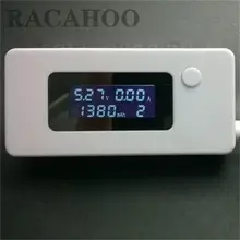 RACAHOO New Digital USB Voltage Current Real Capacity Tester Adapter Cable For iPhone Samsung iPad Tablet PC Power Bank Charger