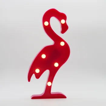 

LED Table Night Light Marquee moon lamp Flamingo Pineapple Christmas lamp Home Party Decoration 3D Desk Lamp