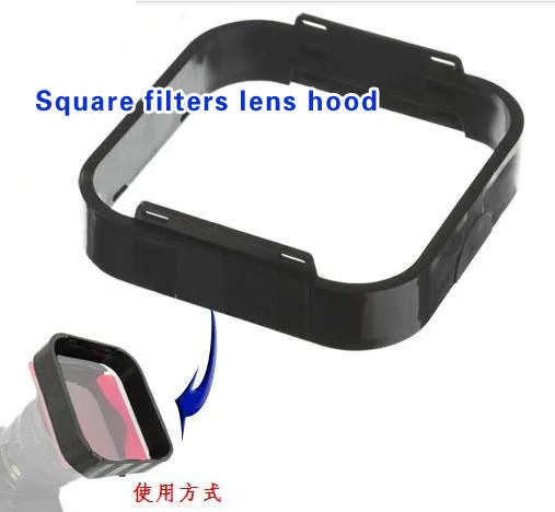 

10PCS Camera Lens Hood Square Filter P series insert hood Filter Holder