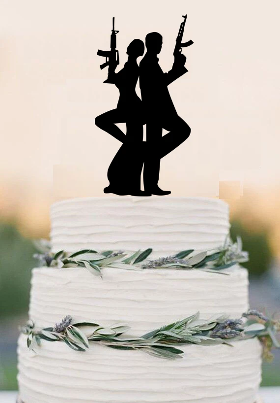 Pistolet Gateau De Mariage Topper Couple Arme Gateau Topper Decoration De Fete De Mariage Acrylique Espion Gateau Topper Aliexpress Pistolet Gateau De Mariage Topper Couple Arme Gateau Topper Decoration De Fete De Mariage Acrylique Espion Gateau Topper Aliexpress