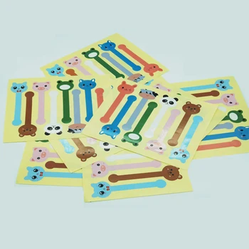 

80pcs/lot cute animal series multifunction long baking seal sticker gifts package label DIY for homemade