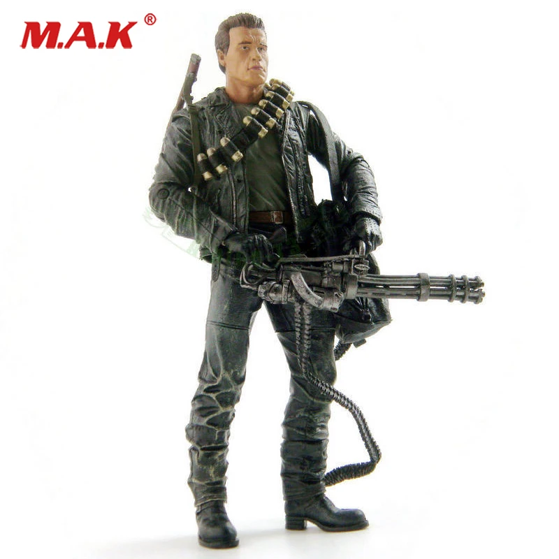 For collection Terminator 2 T-800 Cyberdyne Showdow 7 Arnold Figure Model 7" Male Figure