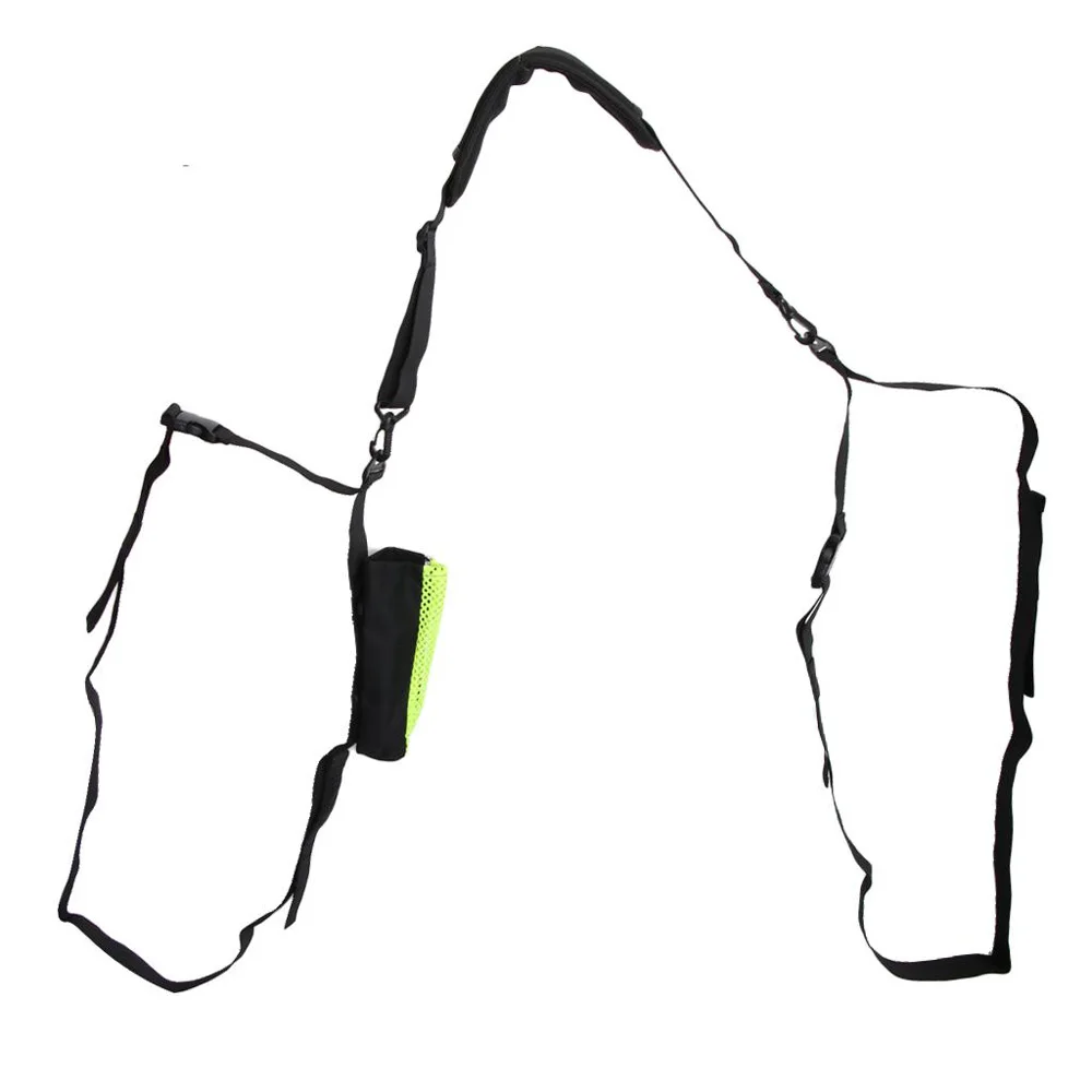 

Adjustable SUP Padded Surfboard Shoulder Strap Carrier Sling Stand Up Surfing Surf Paddle Board Sling with Drawstring Mesh Bag