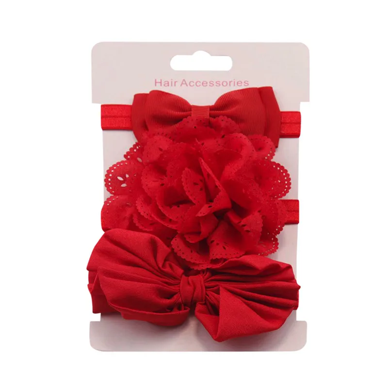 

3PCS Baby Headband For Girl Kids Toddler Baby Elastic Flower Headband Hairband Baby Hair Accessories Faixa Cabelo Para Bebe #BL5
