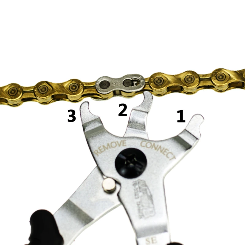 2in1 Bicycle Tire Levers Plastic Master Link Chain Plier Wheel Repair Tool HO3