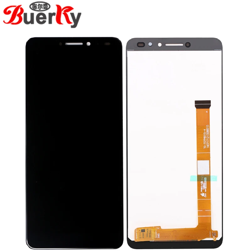 BKparts ЖК-дисплей для Alcatel V3 OT5099 5099A 5099D 5099Y ЖК-дисплей сенсорный экран дигитайзер полная сборка замена экрана