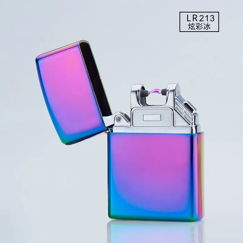 Портативная электронная USB Зажигалка перезаряжаемая ветрозащитная плазменная