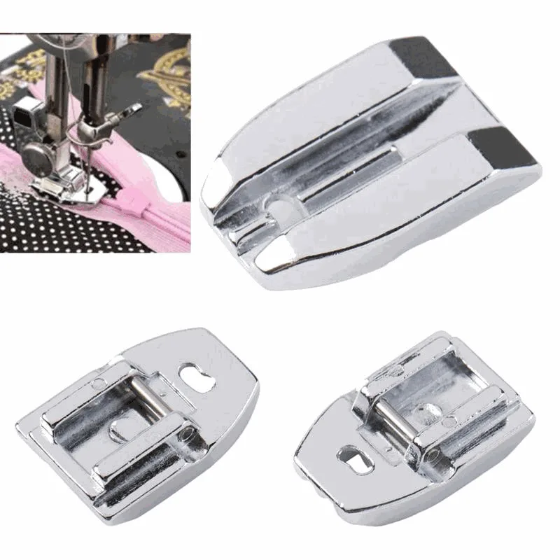 Sew Machine Accessories Low Shank Roller Presser Foot Domestic Sewing