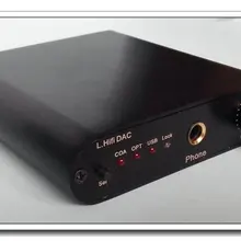 L1387Solo 8x TDA1387 оптический коаксиальный USB DAC декодер и HIFI усилитель для наушников