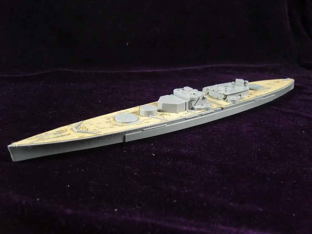 ARTWOX's 05105 of York Duke battleship wood deck AW20060in Model