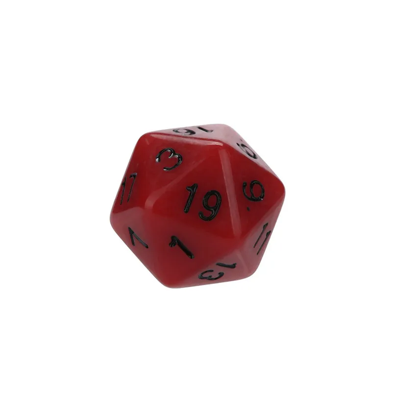 7pcsSet new Dice Game Dungeons & Dragons Polyhedral D4-D20 Multi Sided Acrylic Dice resin #3n12 (6)
