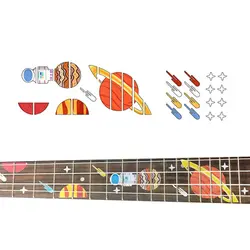 Гитарная Наклейка декоративная панель наклейка повторная паста Гриф для гитары наклейка гитара наклейка Аксессуары для гитары GP124