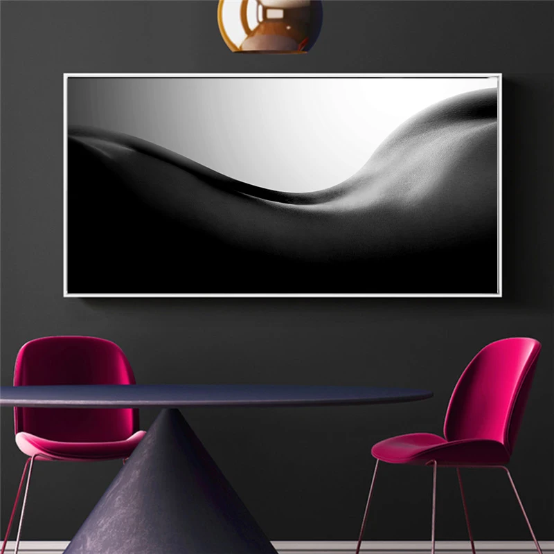 Sexy-Black-and-White-Woman-Bady-Canvas-Painting-Posters-and-Prints-Scandinavian-Modern-Nude-Wall-Art (1)