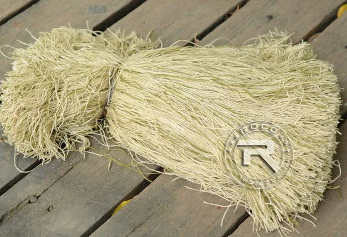 ROCOTACTICAL Синтетическая нить из мешковины для костюма Ghillie, камуфляжный комплект для пейнтбола, Синтетическая нить, 1 пакетов/лот - Цвет: Dry Grass