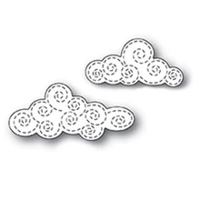 

McDies Cloud Shape Metal Cutting Die Scrapbooking Embossing Stencil Card Die For DIY Invitation Album Book Decoration