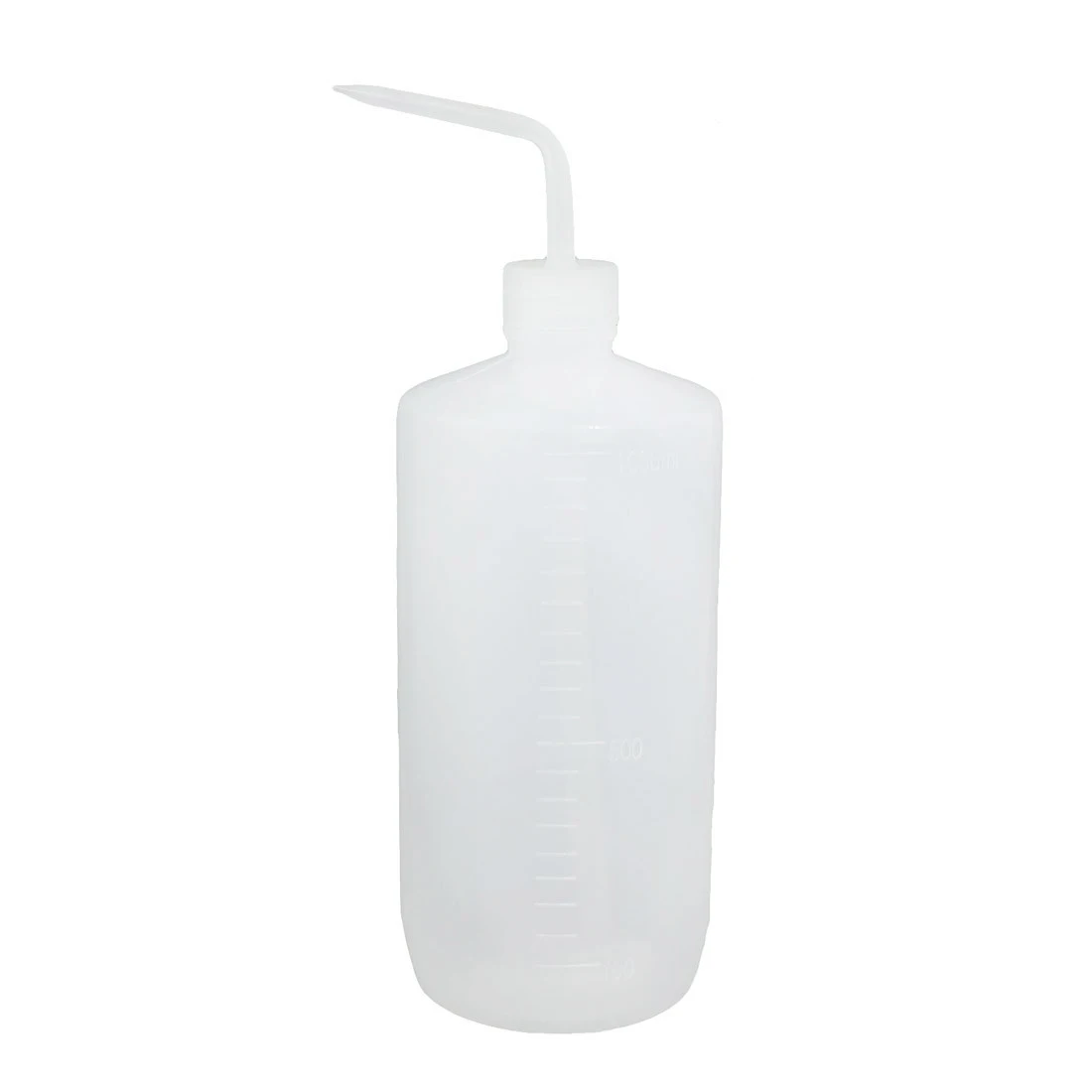 clear white plastic cylinder shaped squeeze measuring bottle 1000mlin