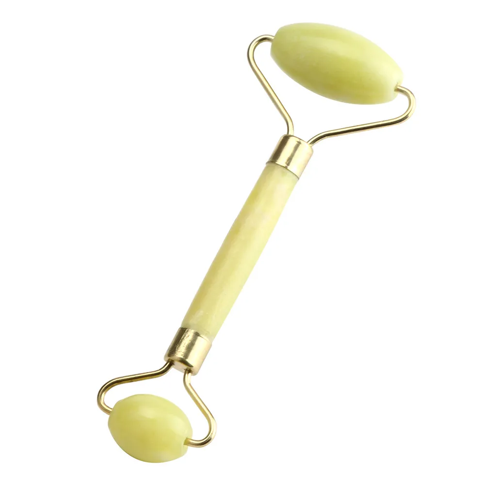 

Facial Massage Jade roller massage Face roller massager Face Body Head Neck Nature Beauty Device 8W5