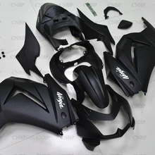 Для Kawasaki Zx250r 2008- обтекатель ниндзя 250R 2012 наборы тела ниндзя 250R 13 14 материя черный кузов