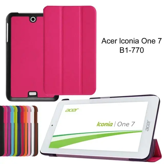 PU close Luxury PU leather case cover for Acer iconia one7 B1