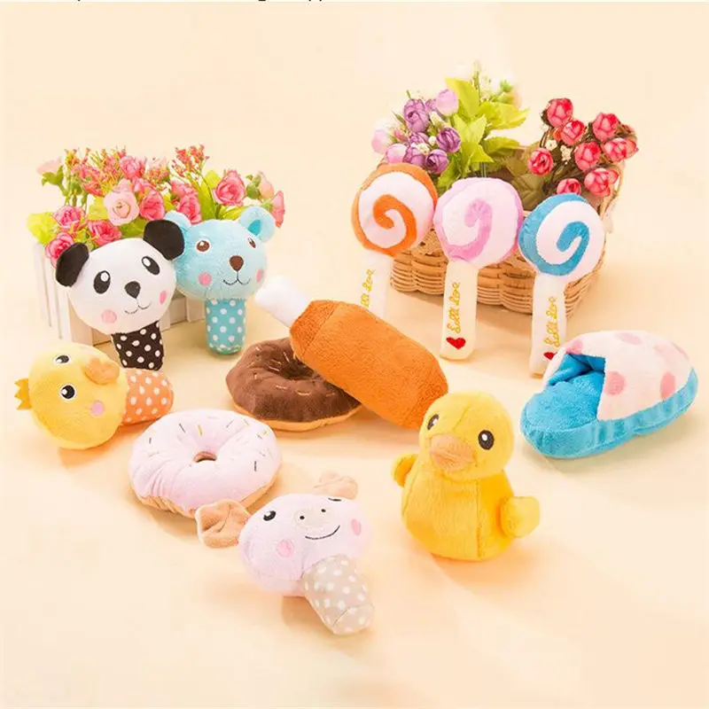 

1PC Soft Pet Dog Toys Plush Dog Toy Puppy Squeak Toy For Small Dogs Pet Chew Toys Pets Products Dogs Supplies Honden Speelgoed