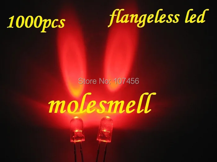 1000pcs 5mm Purple UV Straw Hat LED Wide Angle Water Clear Light Leds Strawhat