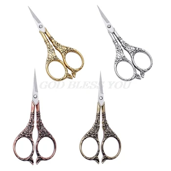 

Vintage Embroidery Scissor Sewing Handicraft Fabric DIY Craft Art Cross Stitch Scissors Classic Tailor Shears Cutter Tools