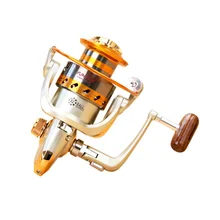 Новая обновленная версия Yumoshi Рыболовная катушка EF металлическая коромысло Рыбная леска колесо спиннинговое колесо Передаточное отношение 5,2: 1 подшипник 12BB